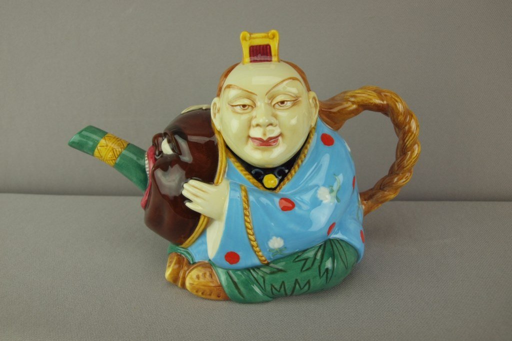 Royal Doulton Minton Archives figural Chinaman teapot: Royal Doulton Minton Archives figural Chinaman teapot
