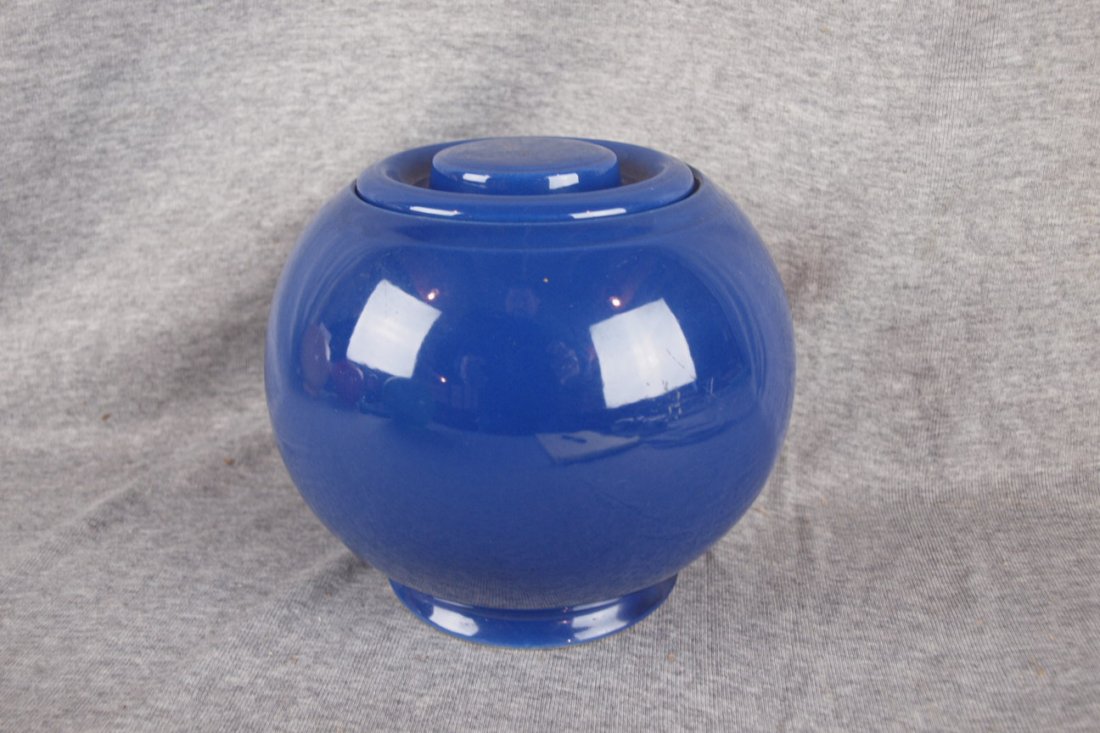 Fiesta Kitchen Kraft cobalt medium canister jar: Fiesta Kitchen Kraft cobalt medium canister jar