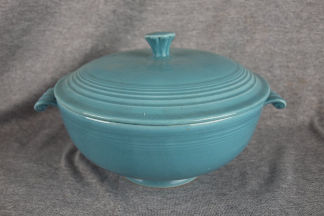 Fiesta casserole, turquoise: Fiesta casserole, turquoise