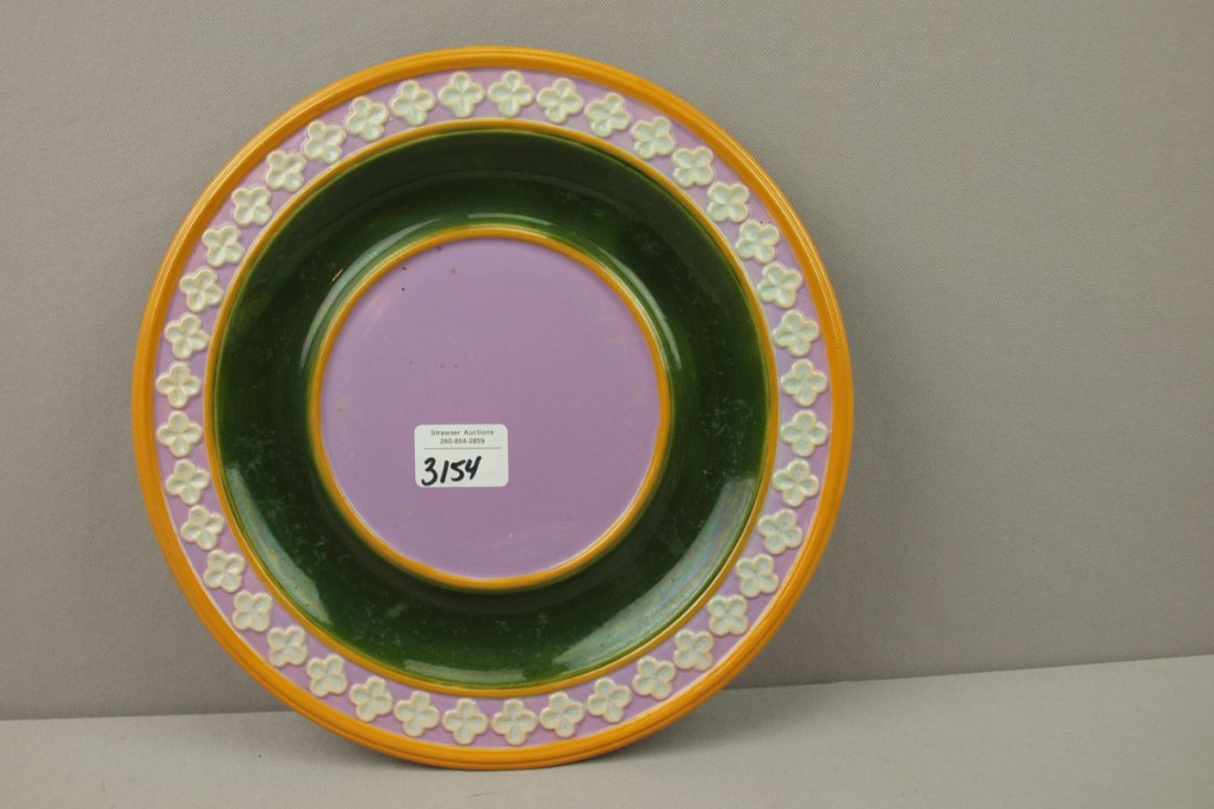 Minton Majolica jardiniere stand, 11 1/2": Minton Majolica jardiniere stand, 11 1/2"