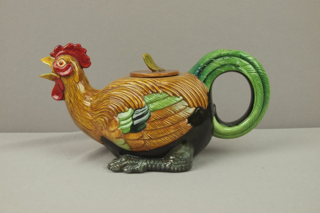 Royal Doulton Minton Archives cockerel teapot: Royal Doulton Minton Archives cockerel teapot