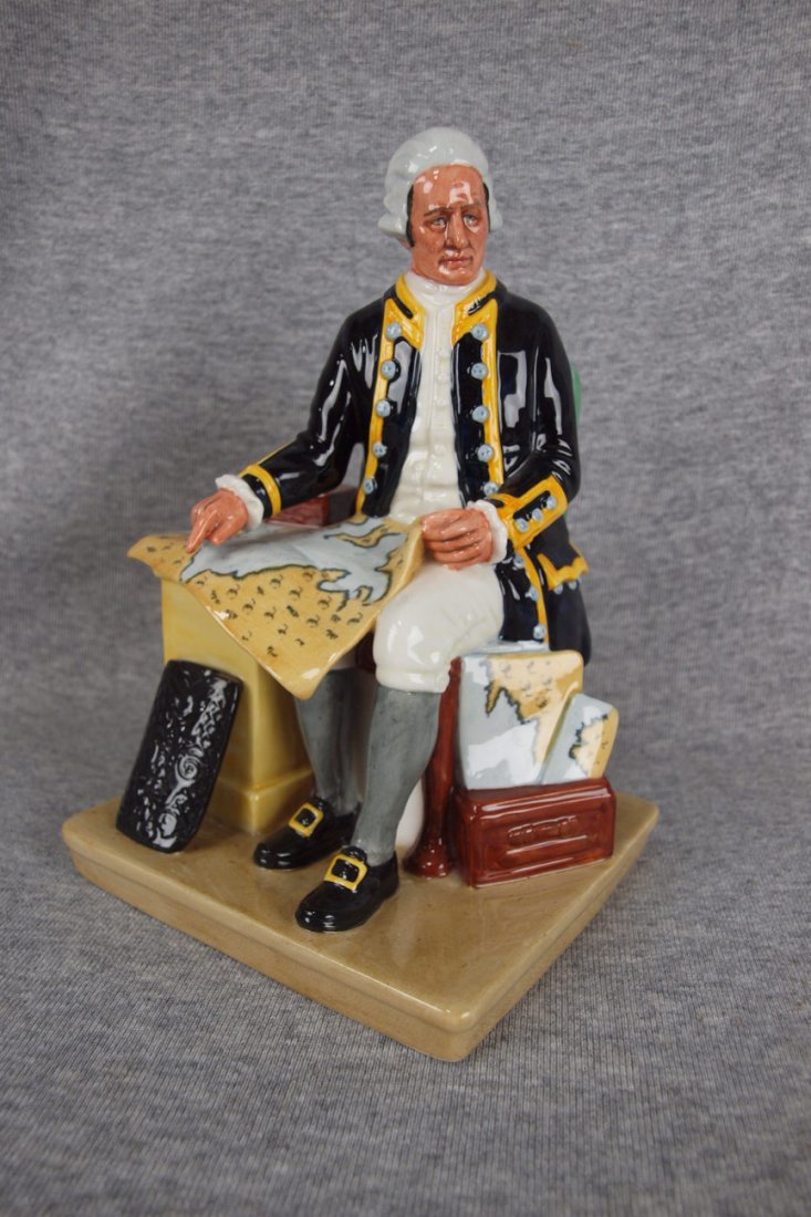 Royal Doulton figure "Captain Cook" 8": Royal Doulton figure "Captain Cook" 8"