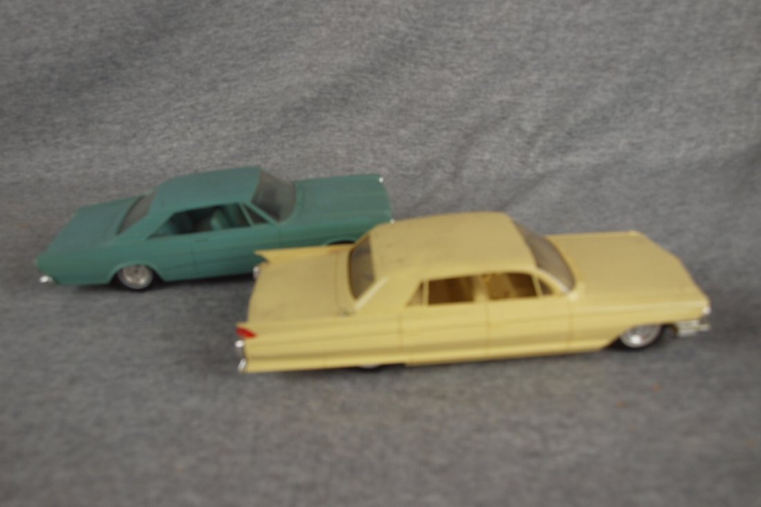 Two promo cars - 1966 Ford Galaxie 500, 1962 Cadillac: Two promo cars - 1966 Ford Galaxie 500, 1962 Cadillac Fleetwood