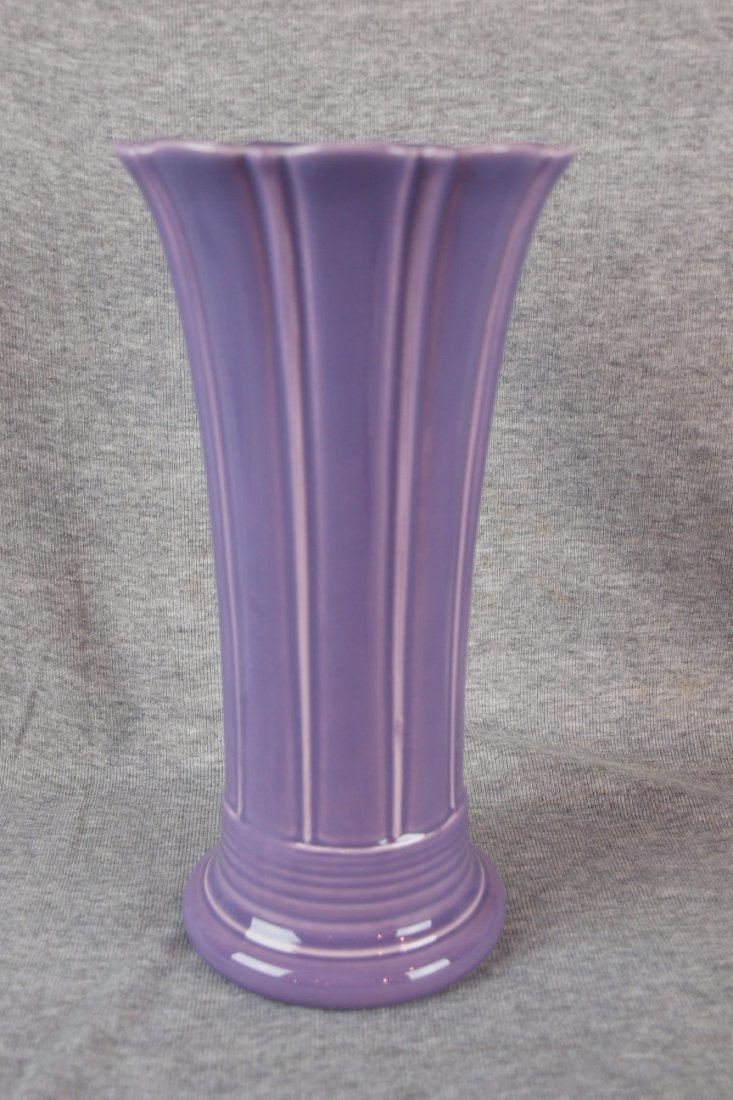 Fiesta post 86 lilac medium vase: Fiesta post 86 lilac medium vase