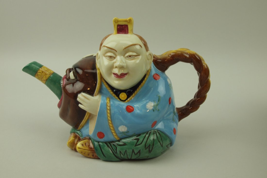 Royal Doulton Minton Archive Chinaman teapot: Royal Doulton Minton Archive Chinaman teapot with box