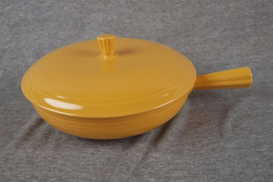 Fiesta yellow French casserole: Fiesta yellow French casserole