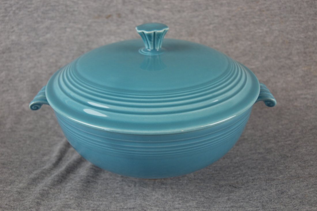 Fiesta casserole, turquoise: Fiesta casserole, turquoise