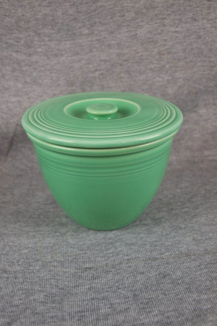 Fiesta #1 mixing bowl lid, green (lid only): Fiesta #1 mixing bowl lid, green (lid only)