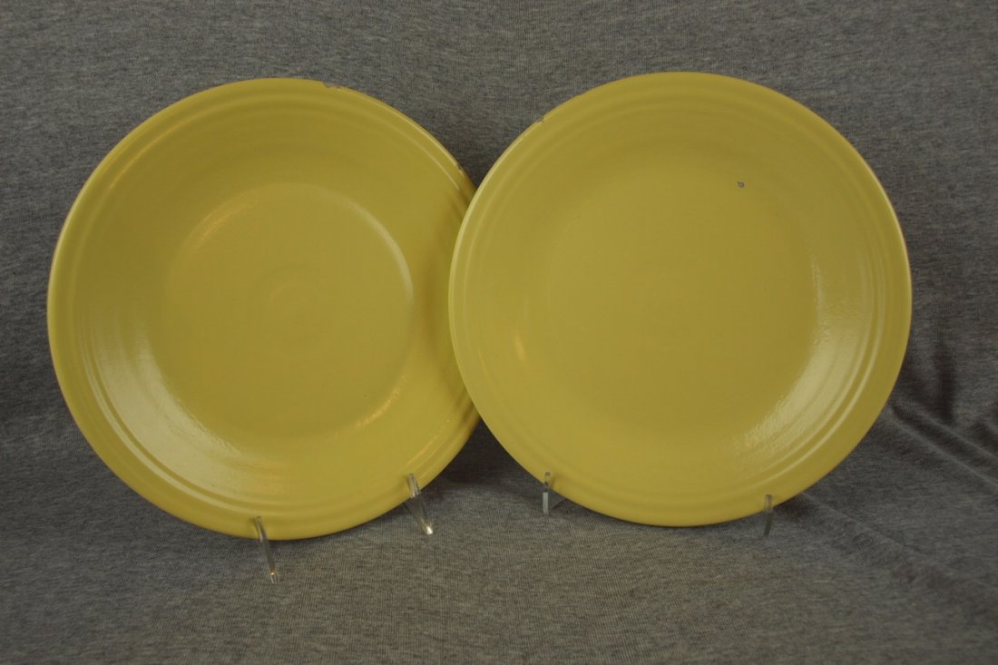 Fiesta Break Away pair of plates from movie "Cat in the: Fiesta Break Away pair of plates from movie "Cat in the Hat" with certificate of authenticity