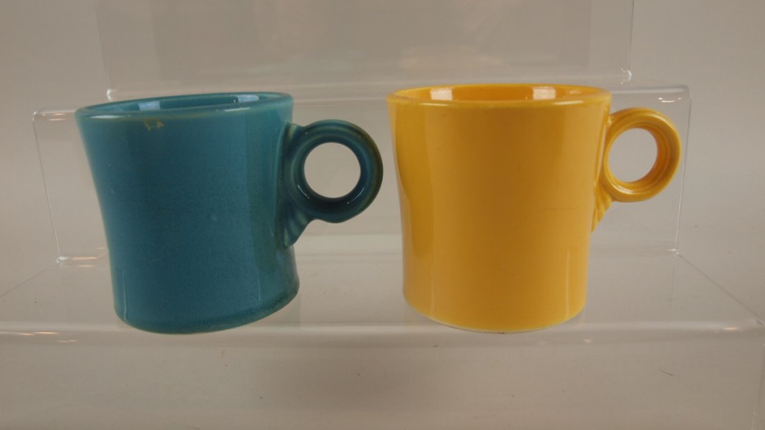 Fiesta mug group - yellow, turquoise: Fiesta mug group - yellow, turquoise