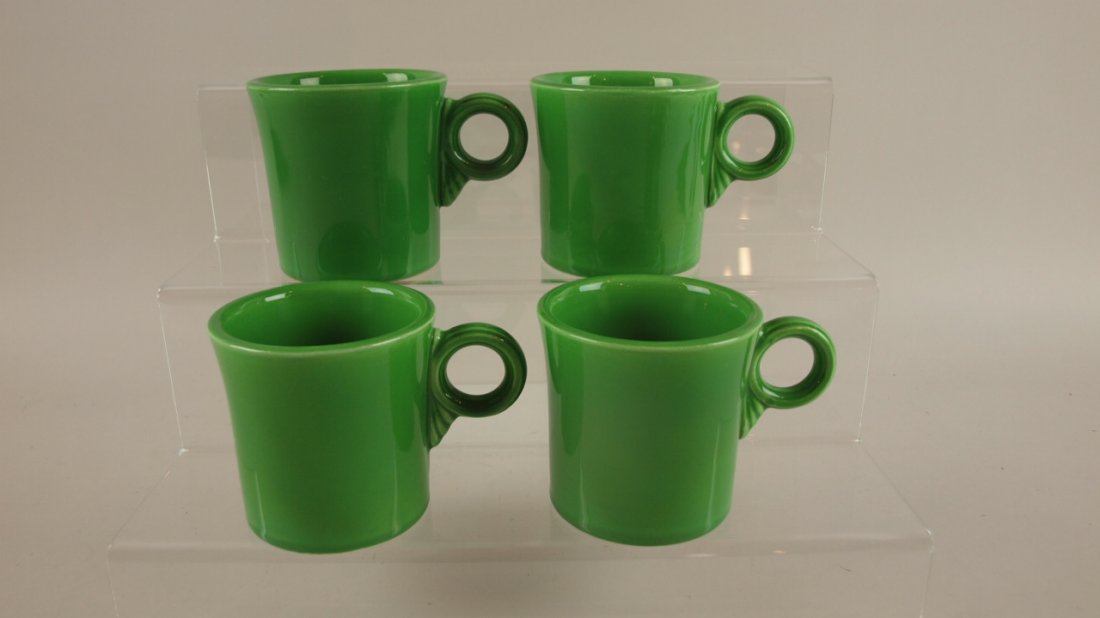 Fiesta mug group - 4 medium green: Fiesta mug group - 4 medium green