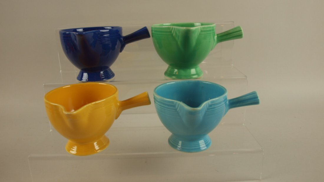 Fiesta stick handled creamer group - turquoise, yellow,: Fiesta stick handled creamer group - turquoise, yellow, cobalt, green