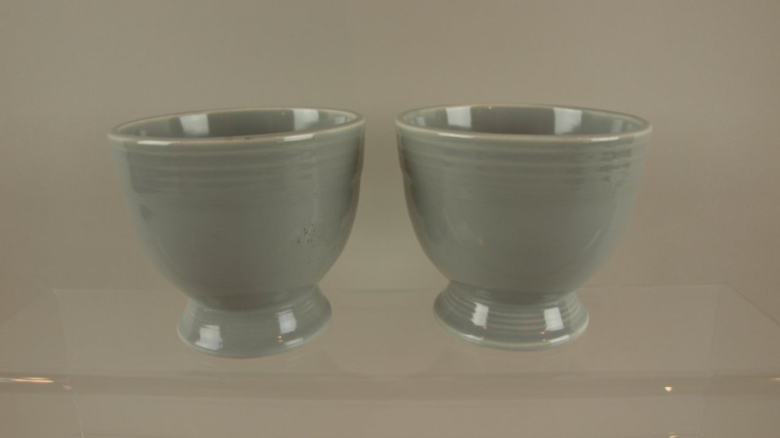 Fiesta egg cup, 2 gray: Fiesta egg cup, 2 gray