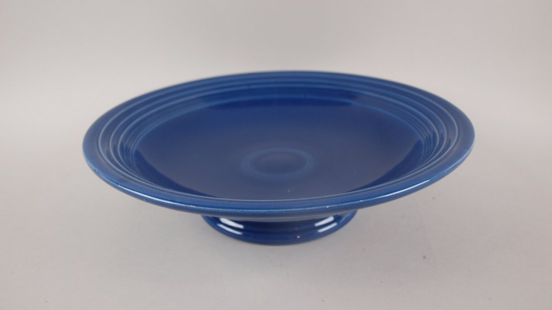 Fiesta 12" fruit compote, cobalt: Fiesta 12" fruit compote, cobalt