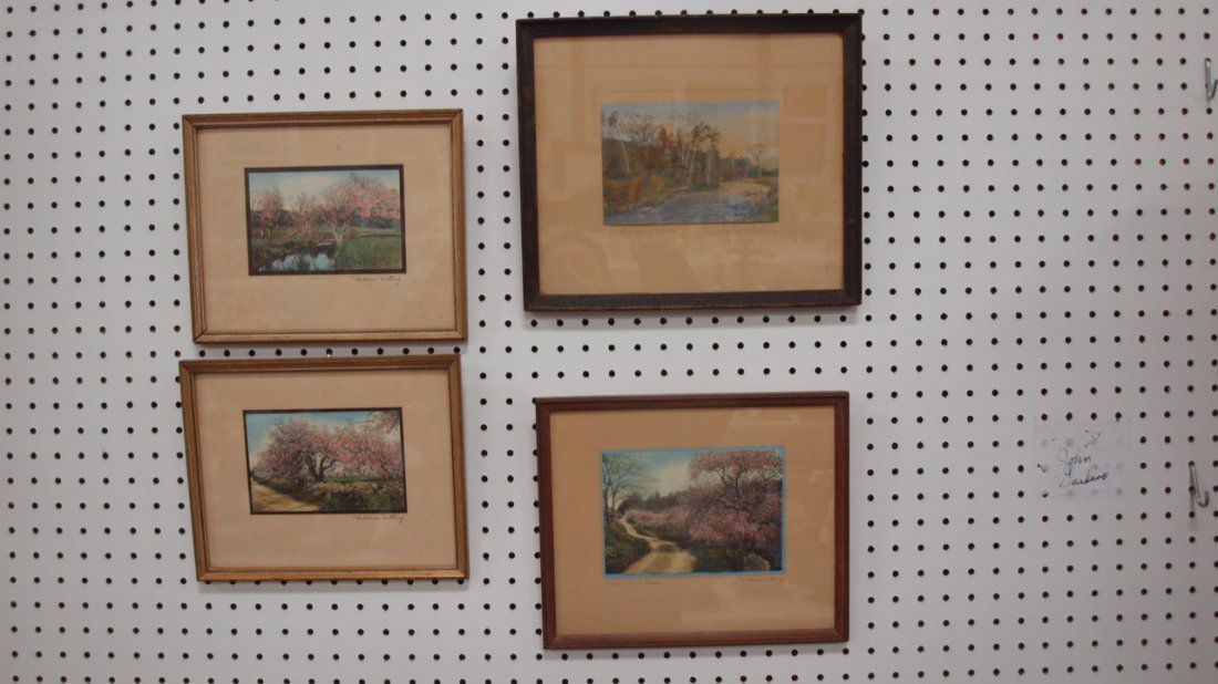 Wallace Nutting lot of 4 smaller prints: Wallace Nutting lot of 4 smaller prints