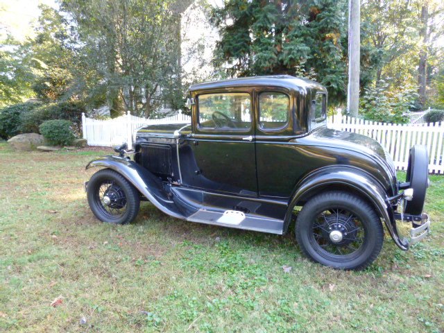 1930 Ford Model A Coupe: 1930 Ford Model A 5 Window Coupe with rumble seat, an estate car from Georgia