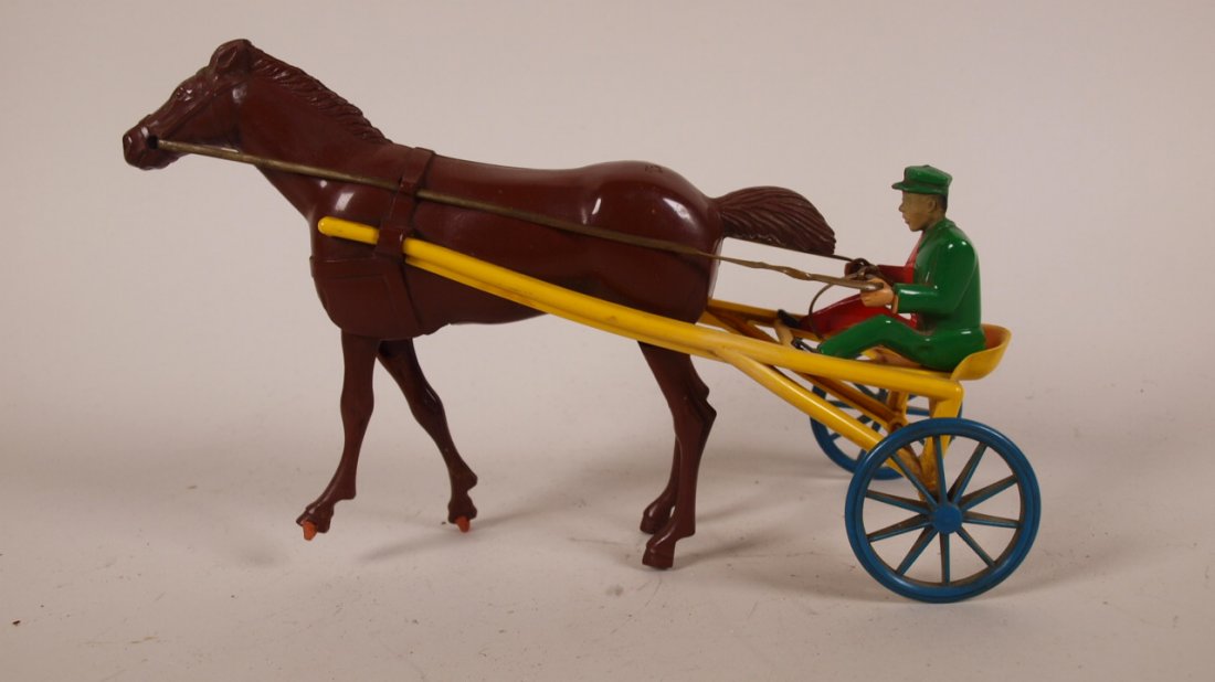 Wolverine horse and sulky wind up toy: Wolverine horse and sulky wind up toy