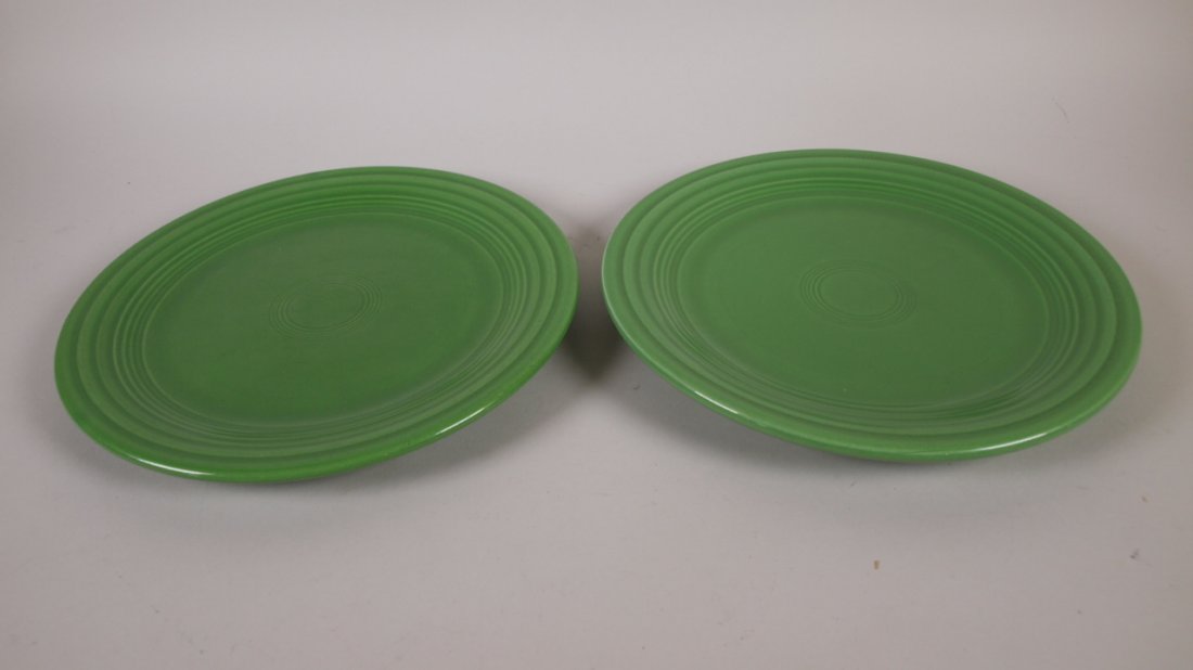 Fiesta 9" plate group, 2, medium green (1 of 1)
