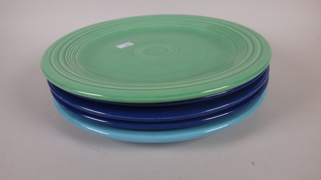 Fiesta 10" plate group, 5 mixed colors (1 of 1)
