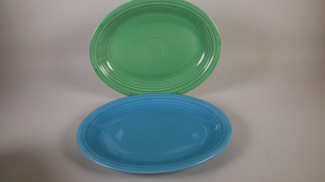 Fiesta platters, green & turquoise (1 of 1)
