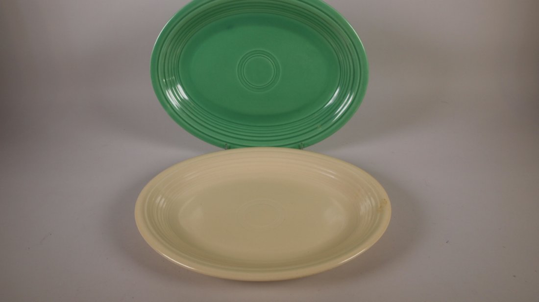 Fiesta platters, ivory & green (1 of 1)