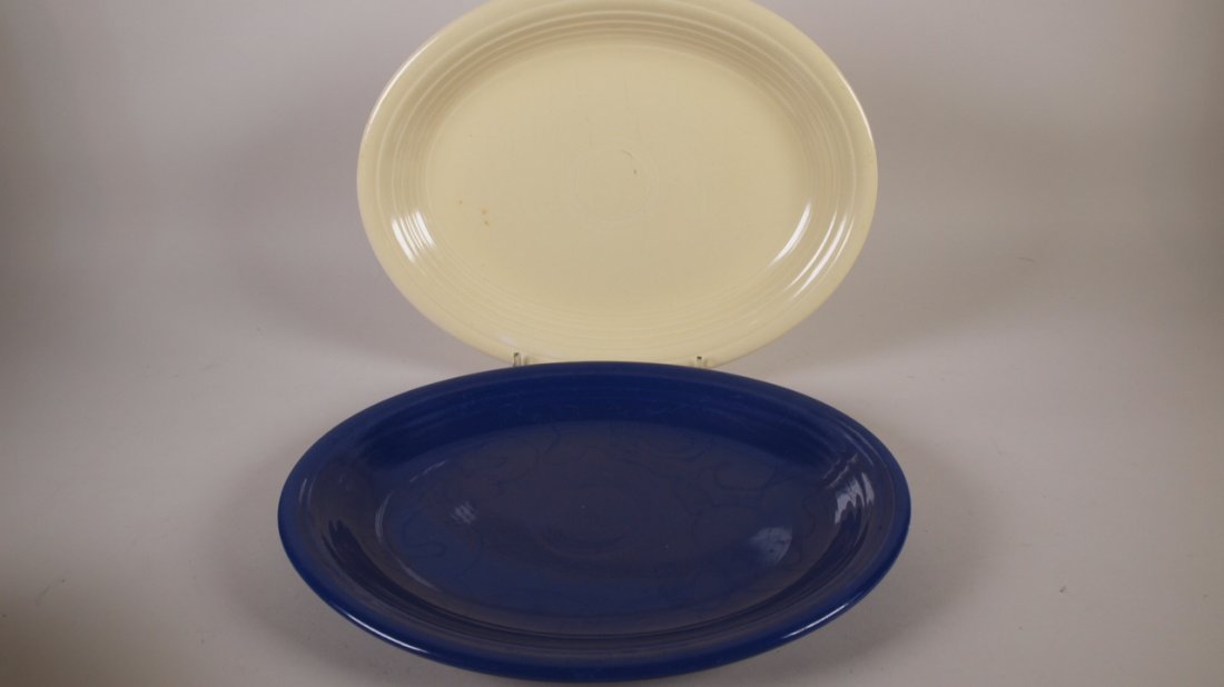 Fiesta platters, cobalt & ivory (1 of 1)