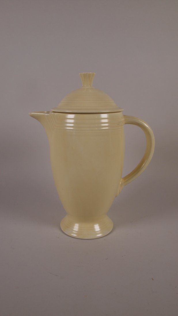Fiesta coffee pot, ivory (1 of 1)