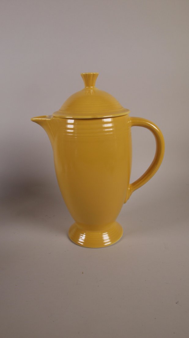 Fiesta coffee pot, yellow (1 of 1)