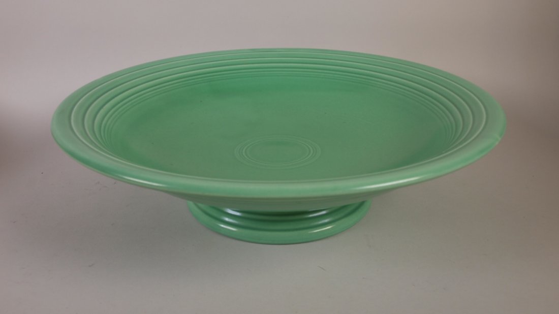 Fiesta 12" fruit compote, green (1 of 1)