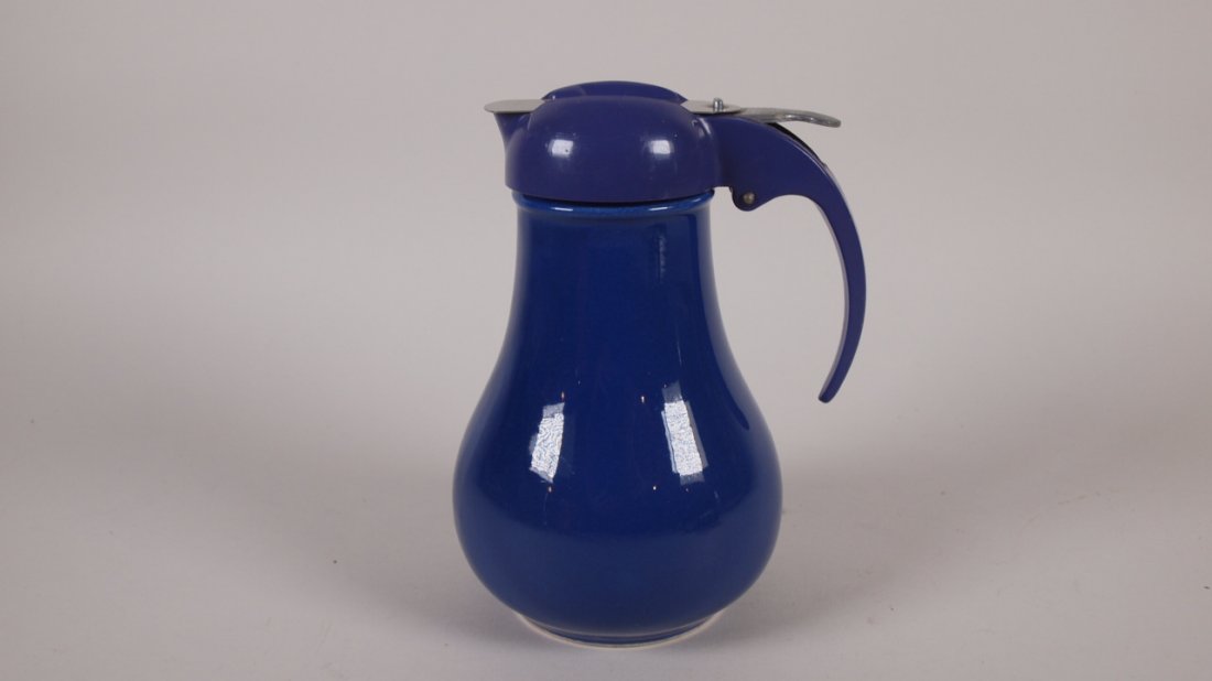 Fiesta syrup pitcher, cobalt (1 of 1)