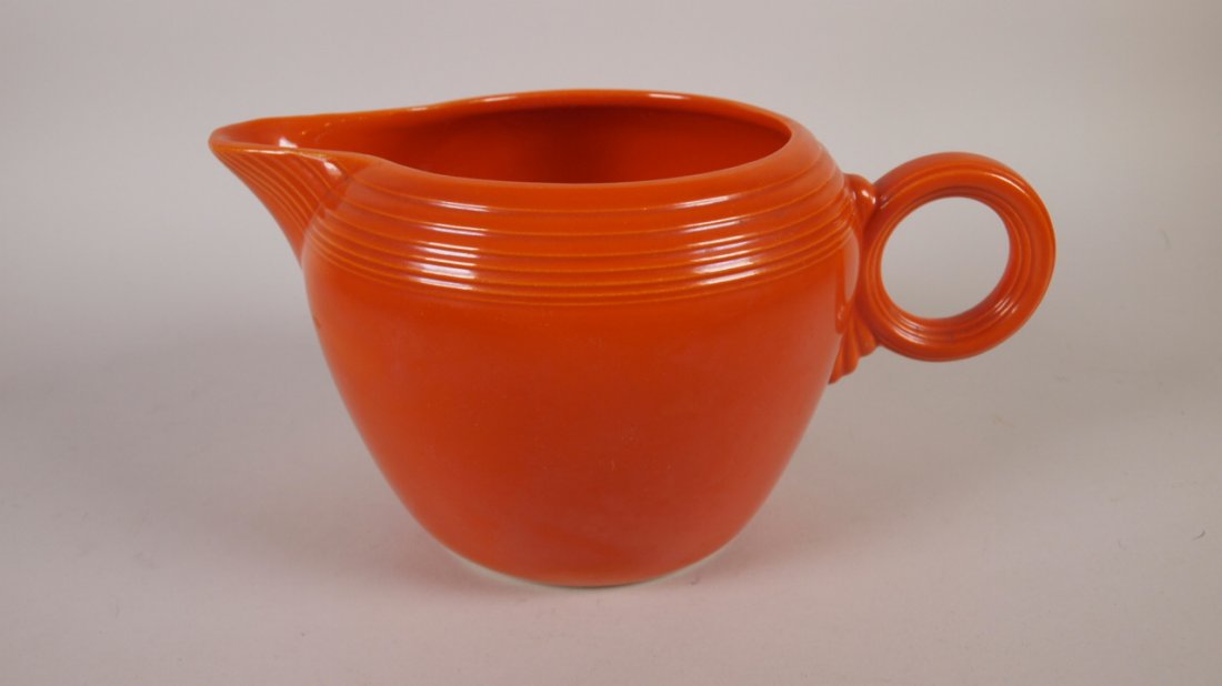 Fiesta two pint jug, red (1 of 1)