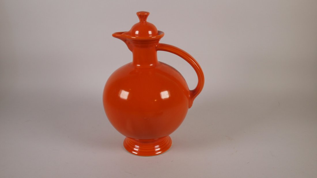 Fiesta water carafe, red (1 of 1)
