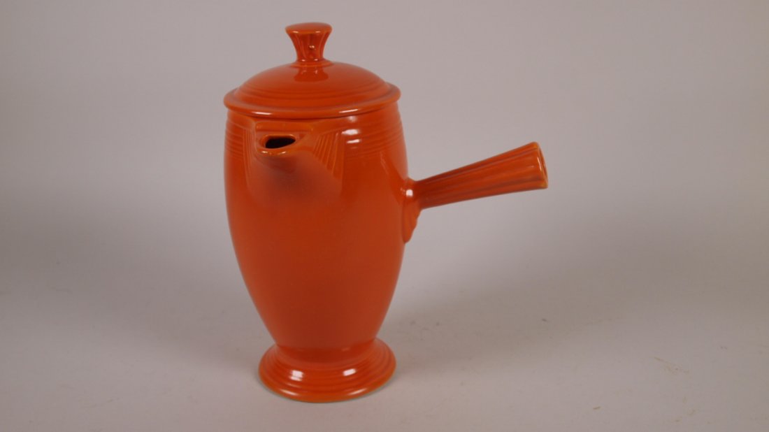 Fiesta demitasse coffee pot, red (1 of 1)