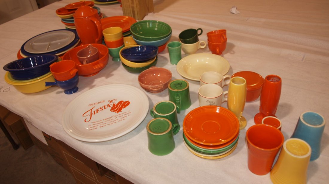 Fiesta lot of 65 pcs, various condition: Fiesta lot of 65 pcs, various condition