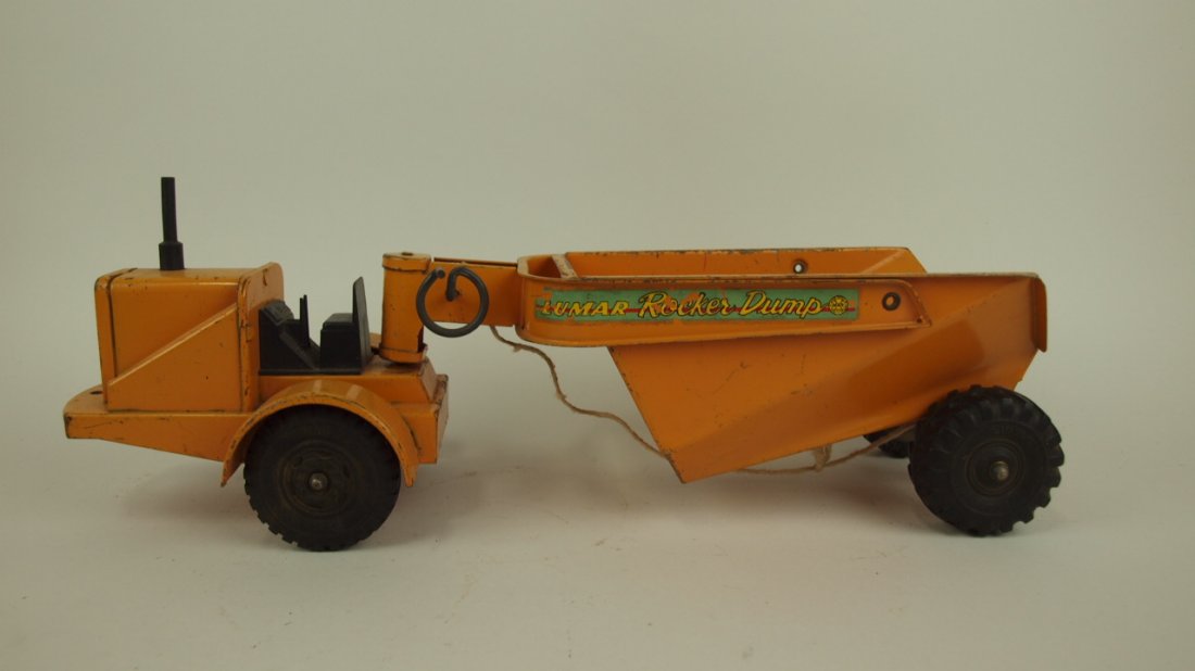 Marx LuMar rocker pump pressed steel toy: Marx LuMar rocker pump pressed steel toy