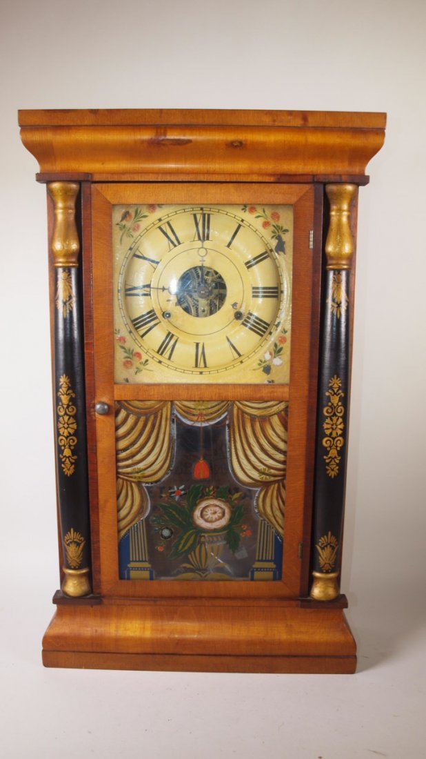 Seth Thomas weight clock, 25": Seth Thomas weight clock, 25"