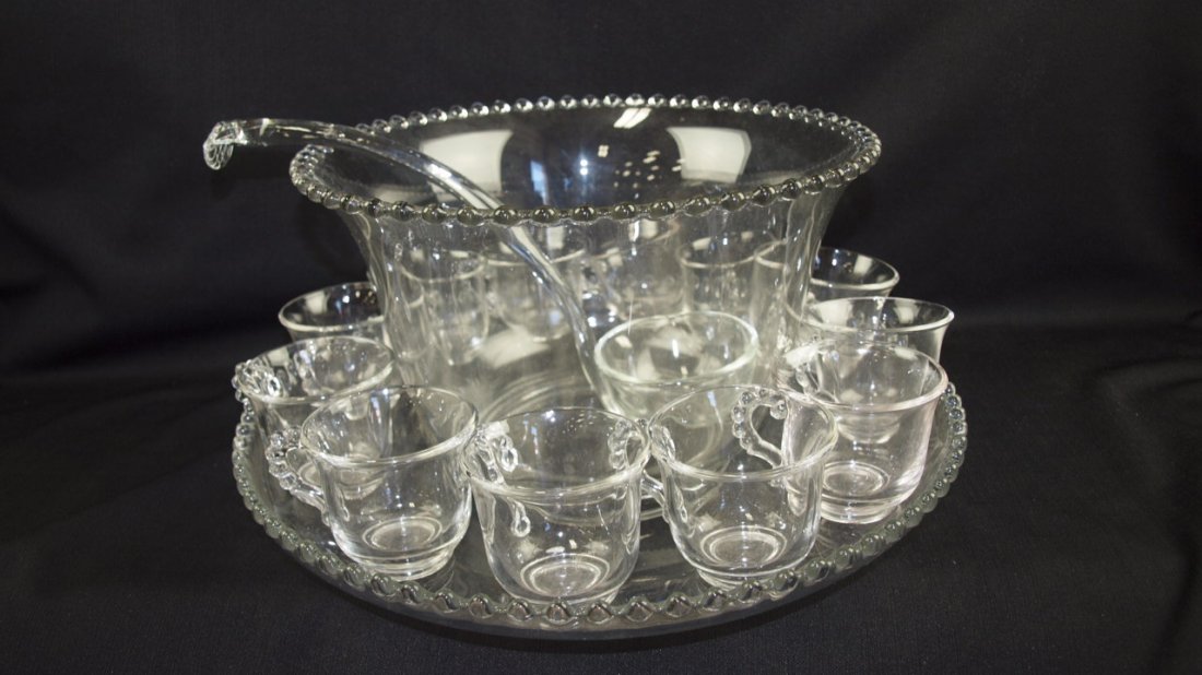 Imperial Candlewick 15 pc punch set (1 of 1)