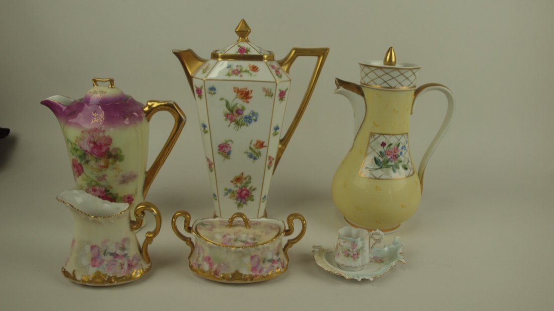 Lot of 3 cream/sugar, and small cup/saucer repair, (1 of 1)