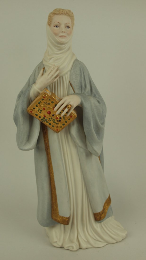 Cybis figure of lady, 14" (1 of 1)