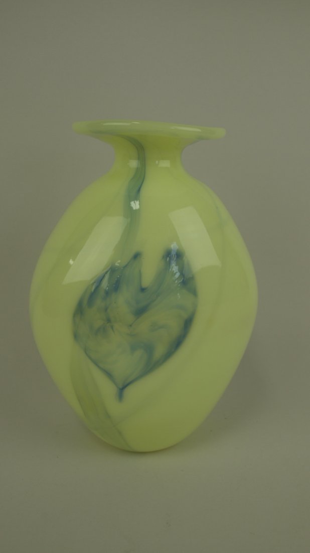 Fenton art glass vase, 9 1/2", 1976 (1 of 1)