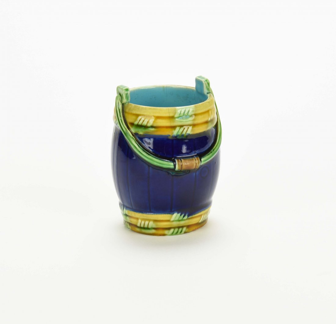 A Very Rare Minton Majolica Toothpick holder c.1875 ( (1 of 2)
