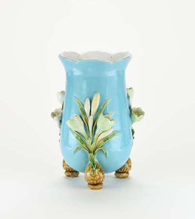 A Minton Majolica ‘Spring’ Vase c.1875 The baluster (1 of 4)