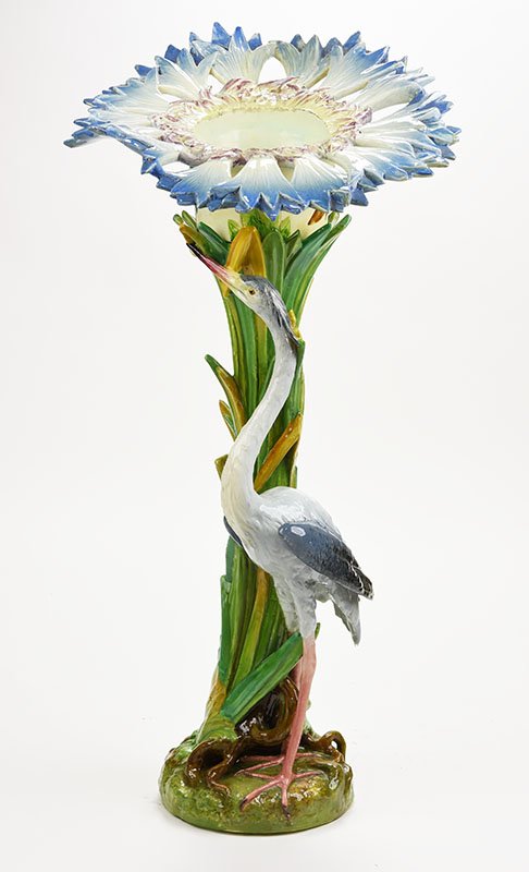 A Rare and Monumental Delphin Massier ‘Heron’ (1 of 9)