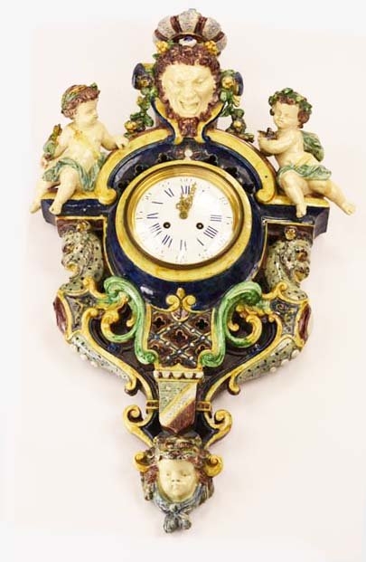 A Magnificent Monumental School of Paris Majolica (1 of 4)