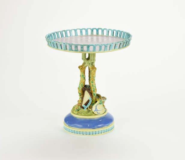 An Extremely Rare Royal Worcester Majolica ‘Birds' (1 of 4)