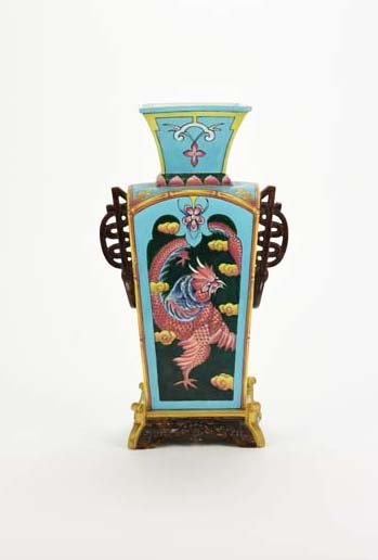 An Extremely Rare Royal Worcester Majolica ‘Chinese (1 of 4)