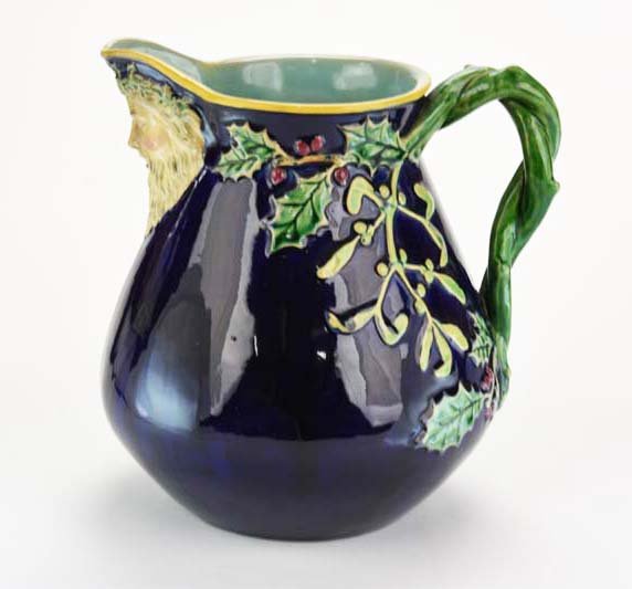 A George Jones Majolica ‘Santa Claus’ Pitcher c.1875 (1 of 5)