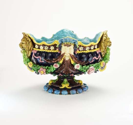 A Magnificent Hugo Lonitz Majolica Renaissance Revival (1 of 2)