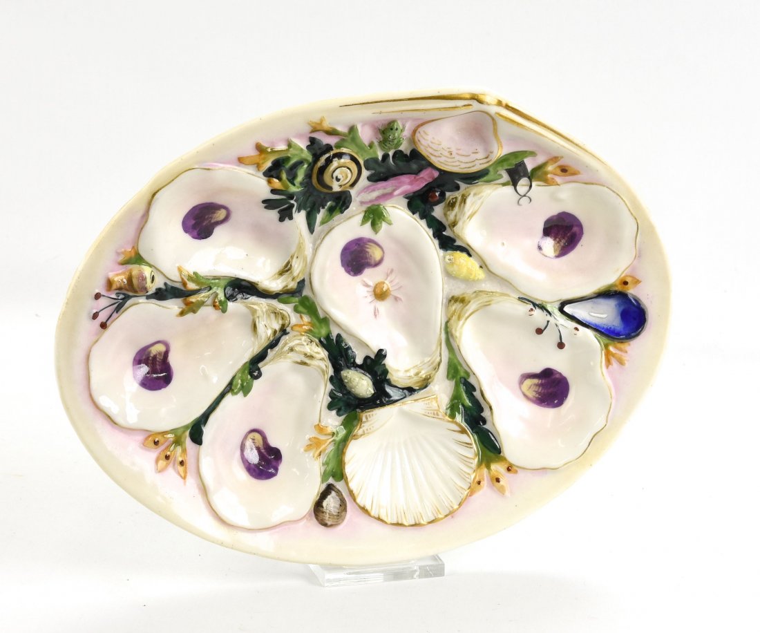 Union Porcelain Works (UPW) large shell shape oyster (1 of 1)