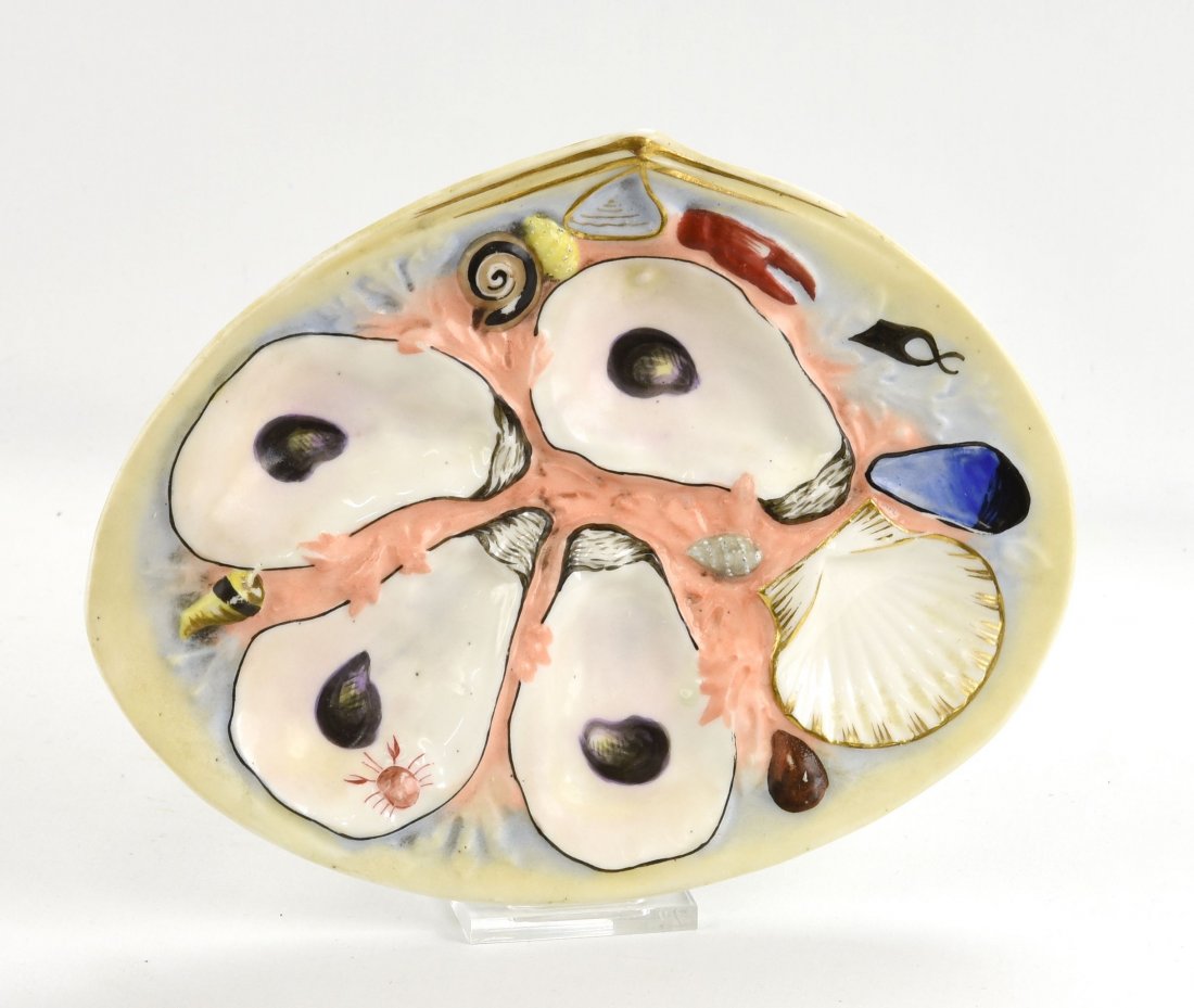 Union Porcelain Works (UPW) shell shape oyster plate, 8 (1 of 1)